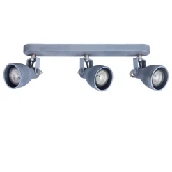 Oświetlenie Przedpokoju|Oświetlenie Jadalni></noscript>Candellux Lighting Lampa ścienna listwa 3X40W GU10 szary mat ASH