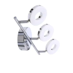 Oświetlenie Przedpokoju|Oświetlenie Jadalni>Candellux Lighting Lampa ścienna listwa 3X5W LED chrom THEMA