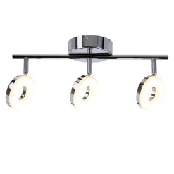 Oświetlenie Przedpokoju|Oświetlenie Jadalni></noscript>Candellux Lighting Lampa ścienna listwa 3X5W LED chrom THEMA