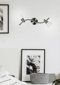 Lampy Sufitowe|Oświetlenie Pokoju Dziecięcego>Candellux Lighting Lampa ścienna SELIA listwa 2X40W G9 chrom biały