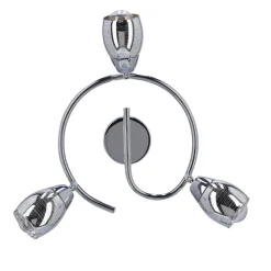 Oświetlenie Przedpokoju|Oświetlenie Jadalni></noscript>Candellux Lighting Lampa ścienna spirala 3X10W E14 LED chrom MILTON