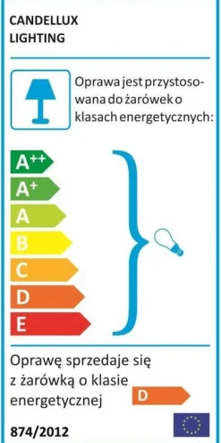 Oświetlenie Przedpokoju|Oświetlenie Jadalni></noscript>Candellux Lighting Lampa Collar listwa chrom G9
