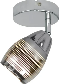 Oświetlenie Przedpokoju|Oświetlenie Sypialni>Candellux Lighting Lampa kinkiet 1X10W E14 LED chrom MILTON