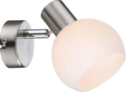 Oświetlenie Przedpokoju|Oświetlenie Sypialni>Candellux Lighting Lampa Mauro satyna z pilotem