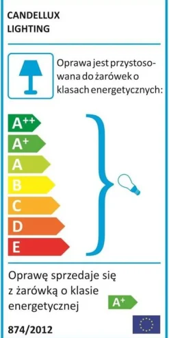 Oświetlenie Przedpokoju|Oświetlenie Sypialni></noscript>Candellux Lighting Lampa Mauro satyna z pilotem