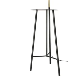 Oświetlenie Jadalni|Oświetlenie Sypialni></noscript>Candellux Lighting Lampa podłogowa Perret czarno-złota 164cm