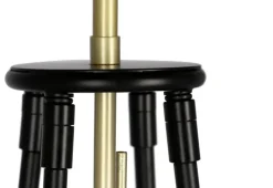 Oświetlenie Jadalni|Oświetlenie Sypialni></noscript>Candellux Lighting Lampa podłogowa Tegola matowa czarno-złota