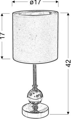 Oświetlenie Przedpokoju|Oświetlenie Salonu></noscript>Candellux Lighting Lampa stołowa gabinetowa czarna/miedziana 40W E14 Melba