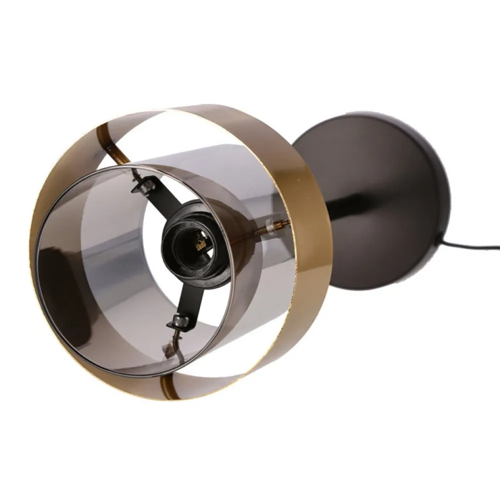 Oświetlenie Jadalni|Oświetlenie Sypialni>Candellux Lighting Lampa stołowa glamour Spiega E14 40W