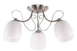 Oświetlenie Przedpokoju|Oświetlenie Jadalni>Candellux Lighting Lampa sufitowa Amba białe klosze szklane 2xE27 40W