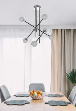 Oświetlenie Sypialni|Oświetlenie Salonu></noscript>Apeti LAMPA SUFITOWA PAKSOS 6xG9 LED CZARNY