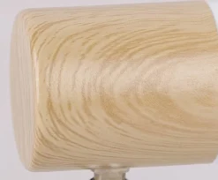 Lampy Wiszące|Oświetlenie Przedpokoju></noscript>Candellux Lighting Lampa sufitowa ścienna listwa biała + drewno 2x40W Puerto