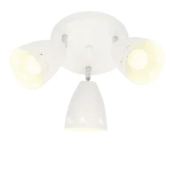 Lampy Wiszące|Oświetlenie Przedpokoju></noscript>Candellux Lighting Lampa sufitowa Coty 3xE14 biały matowy