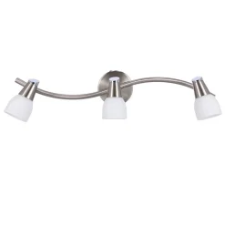 Oświetlenie Pokoju Dziecięcego|Oświetlenie Przedpokoju>Candellux Lighting Lampa sufitowa do sypialni SELIA listwa 3xG9 40W chrom biały