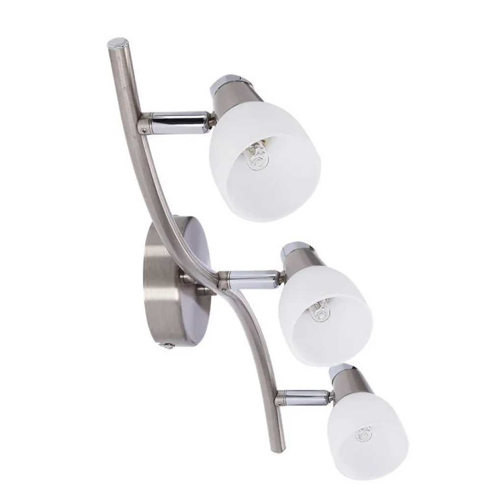 Oświetlenie Pokoju Dziecięcego|Oświetlenie Przedpokoju>Candellux Lighting Lampa sufitowa do sypialni SELIA listwa 3xG9 40W chrom biały