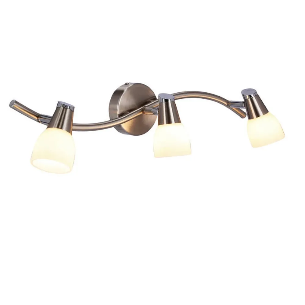 Oświetlenie Pokoju Dziecięcego|Oświetlenie Przedpokoju>Candellux Lighting Lampa sufitowa do sypialni SELIA listwa 3xG9 40W chrom biały