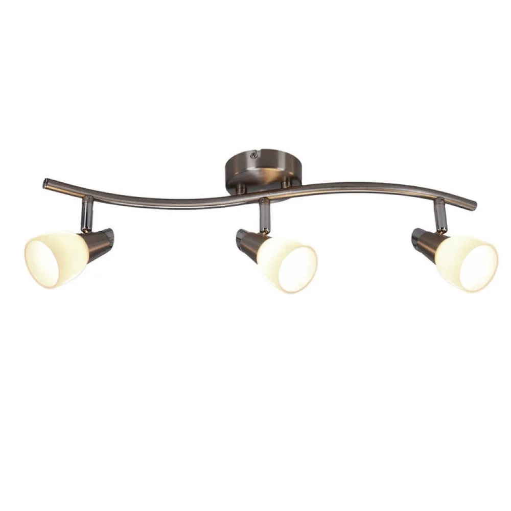 Oświetlenie Pokoju Dziecięcego|Oświetlenie Przedpokoju>Candellux Lighting Lampa sufitowa do sypialni SELIA listwa 3xG9 40W chrom biały