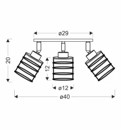 Oświetlenie Przedpokoju|Oświetlenie Łazienki></noscript>Candellux Lighting Lampa sufitowa Glob czarna złota talerz 3xE27