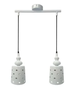 Oświetlenie Przedpokoju|Oświetlenie Jadalni>Candellux Lighting Lampa sufitowa Hamp E27 biały