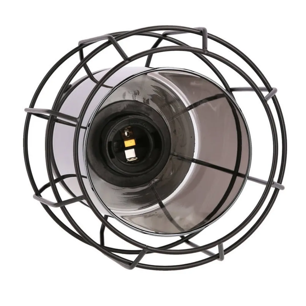 Oświetlenie Przedpokoju|Oświetlenie Jadalni>Candellux Lighting Lampa sufitowa Jonera klosz dymiony 1x40W E27