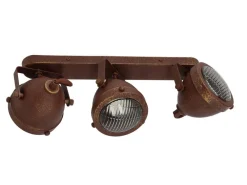 Oświetlenie Przedpokoju|Oświetlenie Jadalni></noscript>Candellux Lighting Lampa sufitowa listwa rdzawa 3x40W GU10 Frodo