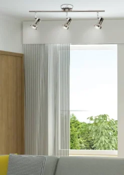 Oświetlenie Pokoju Dziecięcego|Oświetlenie Przedpokoju>Candellux Lighting Lampa sufitowa listwa 3xGU10 chrom ARKON