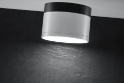 Oświetlenie Przedpokoju|Oświetlenie Łazienki></noscript>Candellux Lighting Lampa sufitowa oprawa czarno-biała LED 9W 4000K Tuba