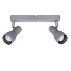 Oświetlenie Pokoju Dziecięcego|Oświetlenie Sypialni></noscript>Candellux Lighting Lampa sufitowa Picardo listwa srebrna 2x40W