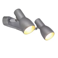 Oświetlenie Pokoju Dziecięcego|Oświetlenie Sypialni></noscript>Candellux Lighting Lampa sufitowa Picardo listwa srebrna 2x40W