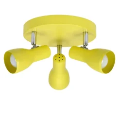 Oświetlenie Pokoju Dziecięcego|Oświetlenie Sypialni></noscript>Candellux Lighting Lampa sufitowa plafon musztardowy regulowany 3xE14 Picardo