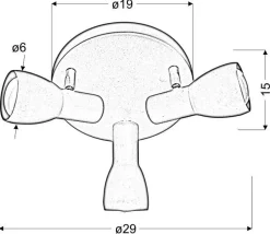 Oświetlenie Pokoju Dziecięcego|Oświetlenie Sypialni></noscript>Candellux Lighting Lampa sufitowa plafon musztardowy regulowany 3xE14 Picardo