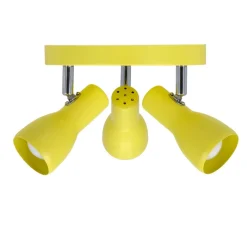 Oświetlenie Pokoju Dziecięcego|Oświetlenie Sypialni></noscript>Candellux Lighting Lampa sufitowa plafon musztardowy regulowany 3xE14 Picardo