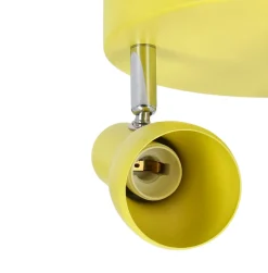 Oświetlenie Pokoju Dziecięcego|Oświetlenie Sypialni></noscript>Candellux Lighting Lampa sufitowa plafon musztardowy regulowany 3xE14 Picardo