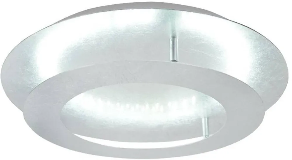 Oświetlenie Przedpokoju|Oświetlenie Łazienki>Candellux Lighting Lampa sufitowa plafon srebrny 40cm LED Merle