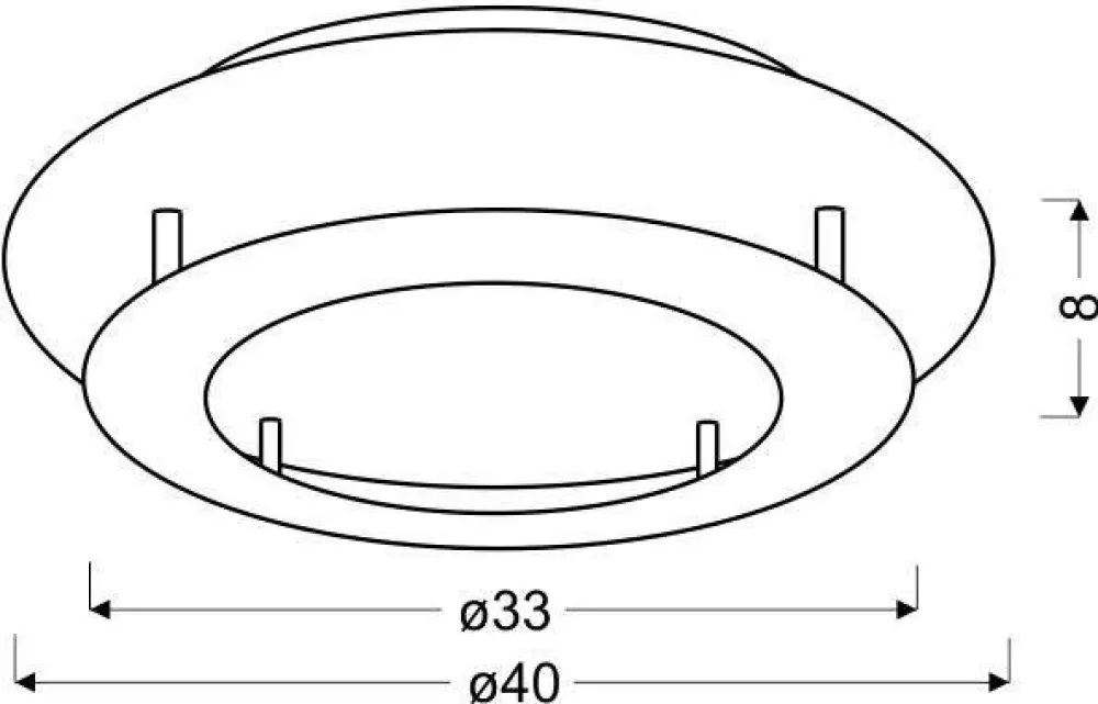 Oświetlenie Przedpokoju|Oświetlenie Łazienki>Candellux Lighting Lampa sufitowa plafon srebrny 40cm LED Merle