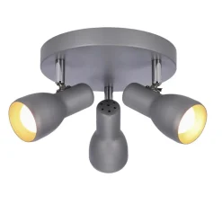 Oświetlenie Pokoju Dziecięcego|Oświetlenie Sypialni>Candellux Lighting Lampa sufitowa plafon srebrny regulowany Picardo