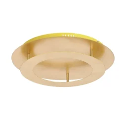 Oświetlenie Przedpokoju|Oświetlenie Łazienki></noscript>Candellux Lighting Lampa sufitowa plafon złoty 40cm LED Merle