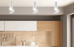 Oświetlenie Przedpokoju|Oświetlenie Jadalni></noscript>Candellux Lighting Lampa sufitowa Tuba 20cm biała pierściene