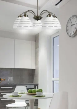 Oświetlenie Pokoju Dziecięcego|Oświetlenie Przedpokoju>Candellux Lighting Lampa sufitowa Uli E27 satyna