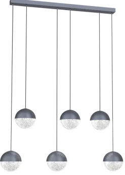 Oświetlenie Sypialni|Oświetlenie Salonu>Apeti LAMPA SUFITOWA WISZĄCA FURNI CZARNY 4000K