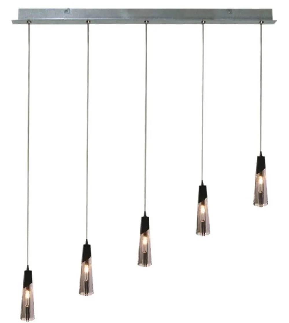 Oświetlenie Sypialni|Oświetlenie Salonu>Candellux Lighting Lampa sufitowa wisząca 5x20W G4 chrom Erica