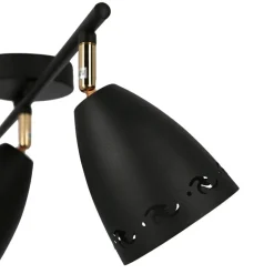 Oświetlenie Przedpokoju|Oświetlenie Jadalni></noscript>Candellux Lighting Lampa sufitowa 3xE14 70cm COTY LISTWA CZARNY