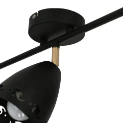 Oświetlenie Przedpokoju|Oświetlenie Jadalni></noscript>Candellux Lighting Lampa sufitowa 3xE14 70cm COTY LISTWA CZARNY