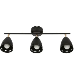 Oświetlenie Przedpokoju|Oświetlenie Jadalni></noscript>Candellux Lighting Lampa sufitowa 3xE14 70cm COTY LISTWA CZARNY