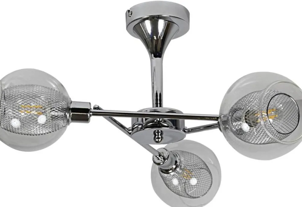 Oświetlenie Jadalni|Oświetlenie Kuchni>Candellux Lighting Lampa trzypunktowa wisząca Ozzo 3xE14