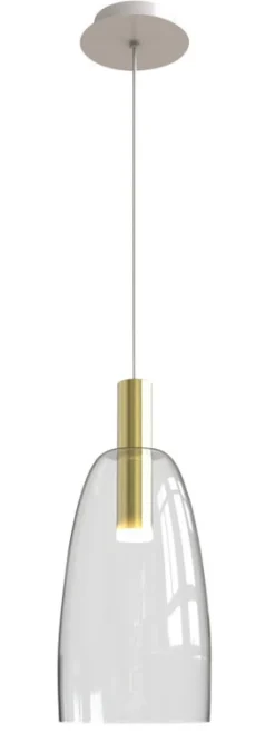 Oświetlenie Sypialni|Oświetlenie Kuchni>Ledea Lampa wisząca biało złota LED 5W Modena