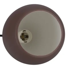 Oświetlenie Przedpokoju|Oświetlenie Jadalni></noscript>Ledea Lampa wisząca brązowa metal / drewno E27 Flen