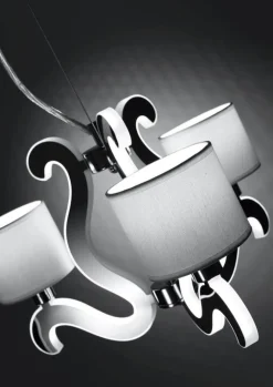 Oświetlenie Jadalni|Oświetlenie Sypialni>Candellux Lighting Lampa wisząca chrom 3xE14 LED Ambrosia