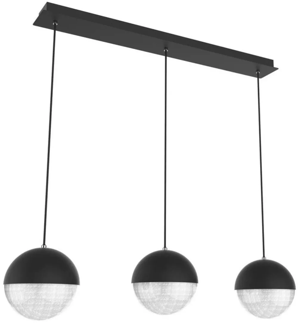 Oświetlenie Sypialni|Oświetlenie Salonu>Apeti Lampa wisząca czarna listwa LED 5W Furni