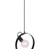 Oświetlenie Jadalni|Oświetlenie Sypialni>Ledea Lampa wisząca czarna metalowa Nexo
